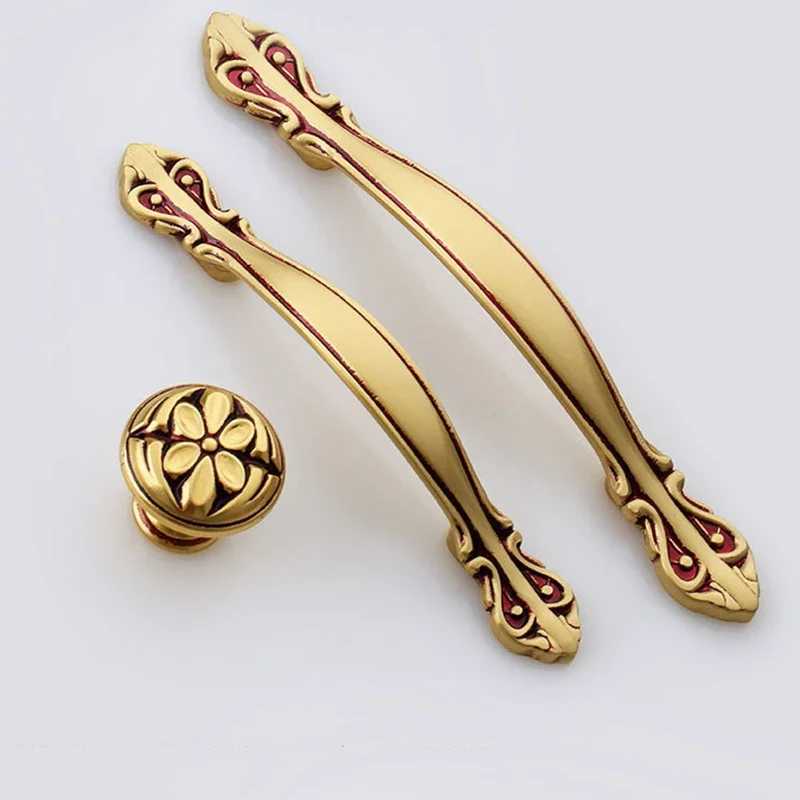 

Accessories Kitchen Cabinet Handles Door Bathroom Hardwares Kitchen Cabinet Handles Vintage Dresser Tirador Cajon Furniture