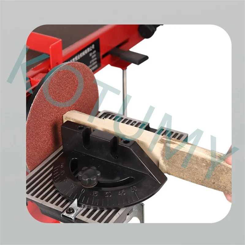 Multi-Function Abrasive Sanding Machine Polishing Bench Handmade Woodworking Grinding Polishing Table Disc Belt Sander