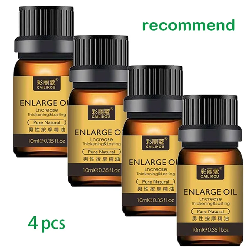 4pcs African Penis Thickening Growth Big Dick Help Potency Enlargment Erection Enhance Male Oil Sex Gel Enlargement Delay Oils