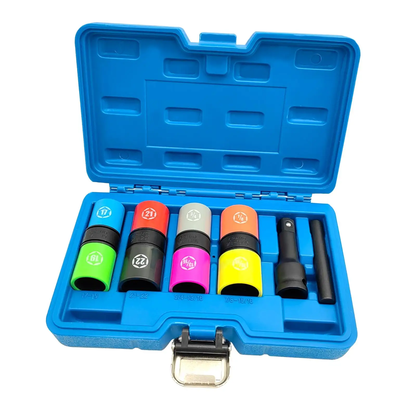 Lug Nut Socket Set Impact Deep Socket Premium 1/2-inch Drive Wheel Impact Flip