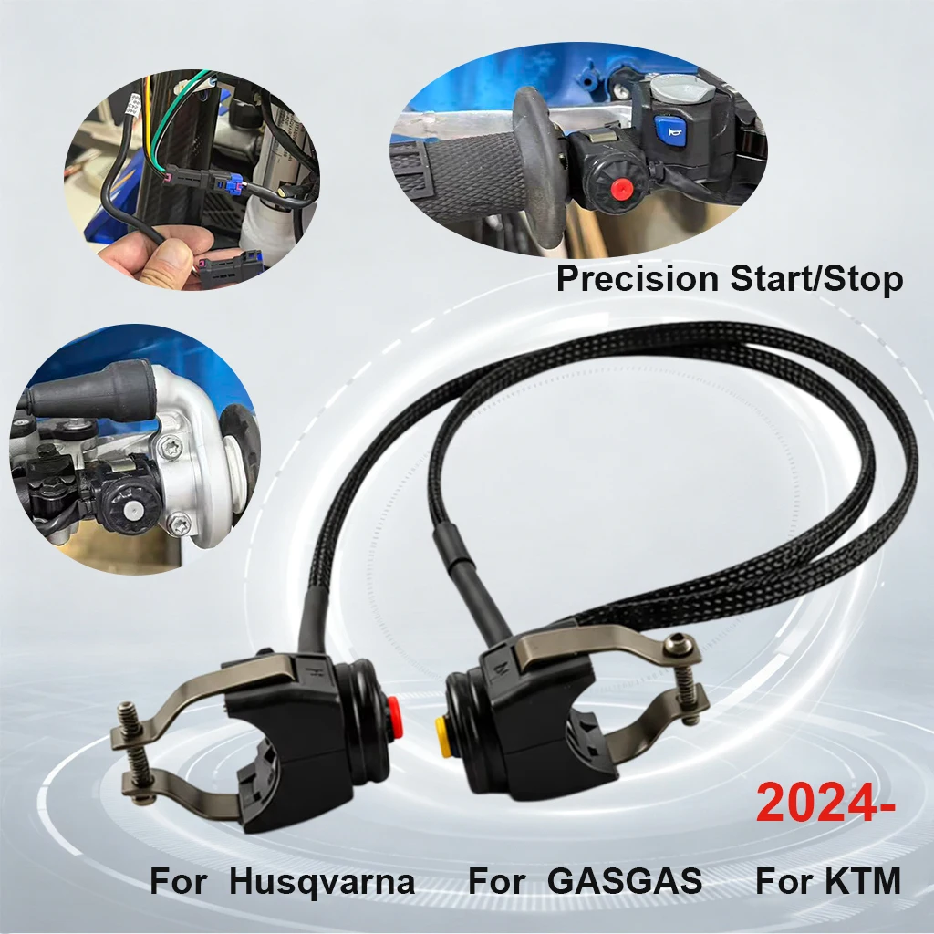 Выключатель зажигания/выключатель двигателя для KTM, GASGAS, Husqvarna SX, SMR, SX-F, XC-W, XC-F, TE, FC, FE, EC, EW, MC. Точное включение/выключение.