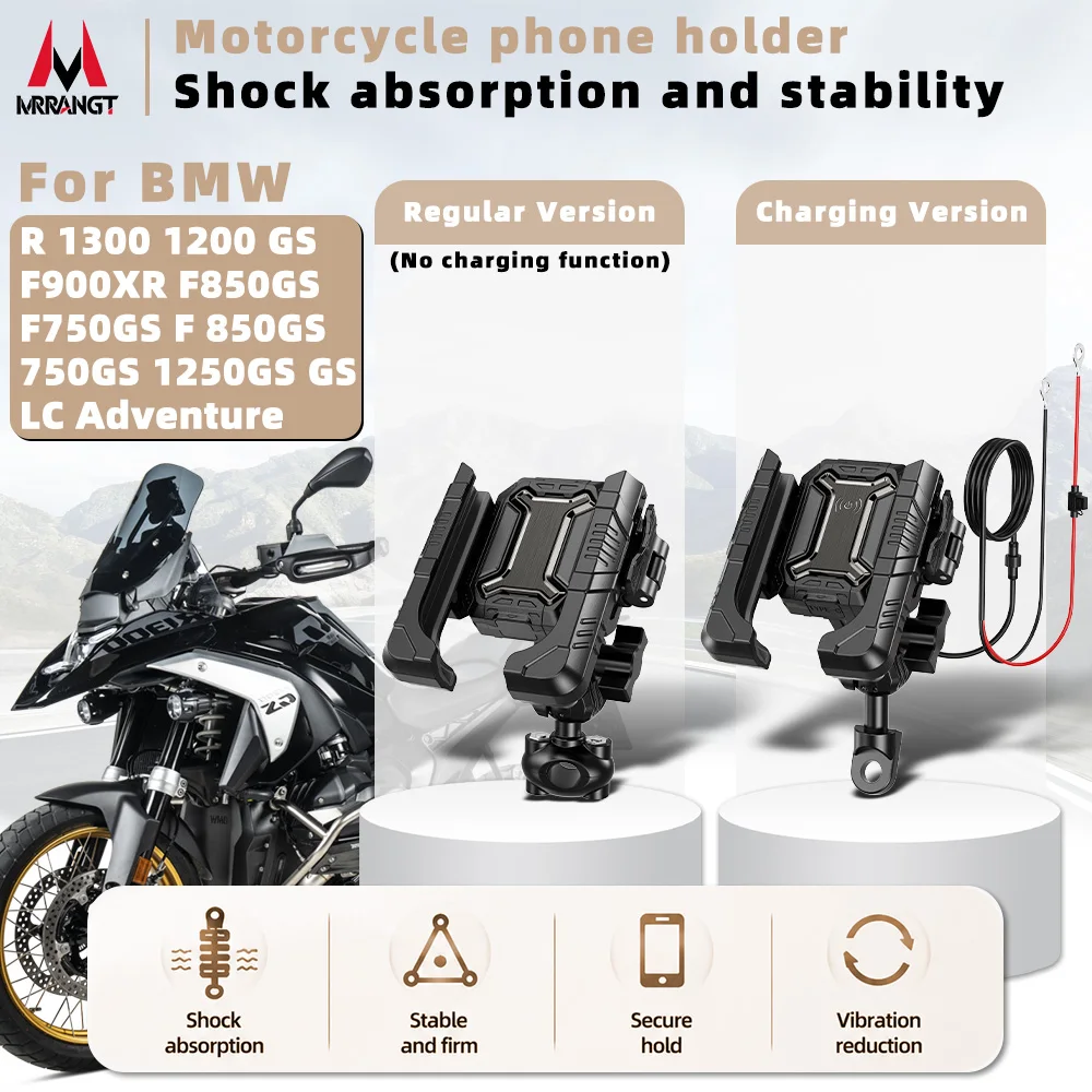 Motorcycle Mobile Bicycle Phone Holder Bike Fit For BMW R 1300 1200 GS F900XR F850GS F750GS F 850GS 750GS 1250GS GS LC ADV