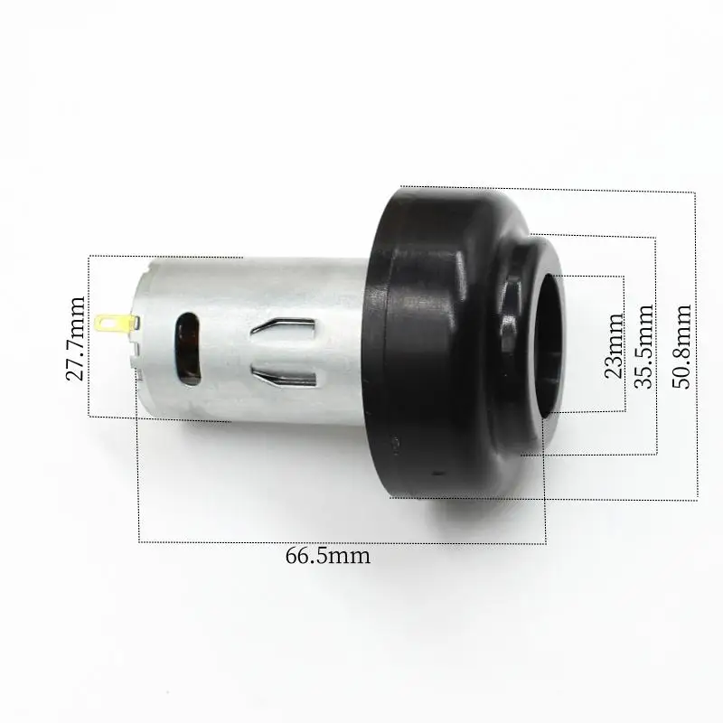 1/2Pcs 6V DC 7.4V 390 Motor Electric Blade Fan Motor Vacuum Cleaner Turbine Fan Double Ball Bearing High Current Micro Motor