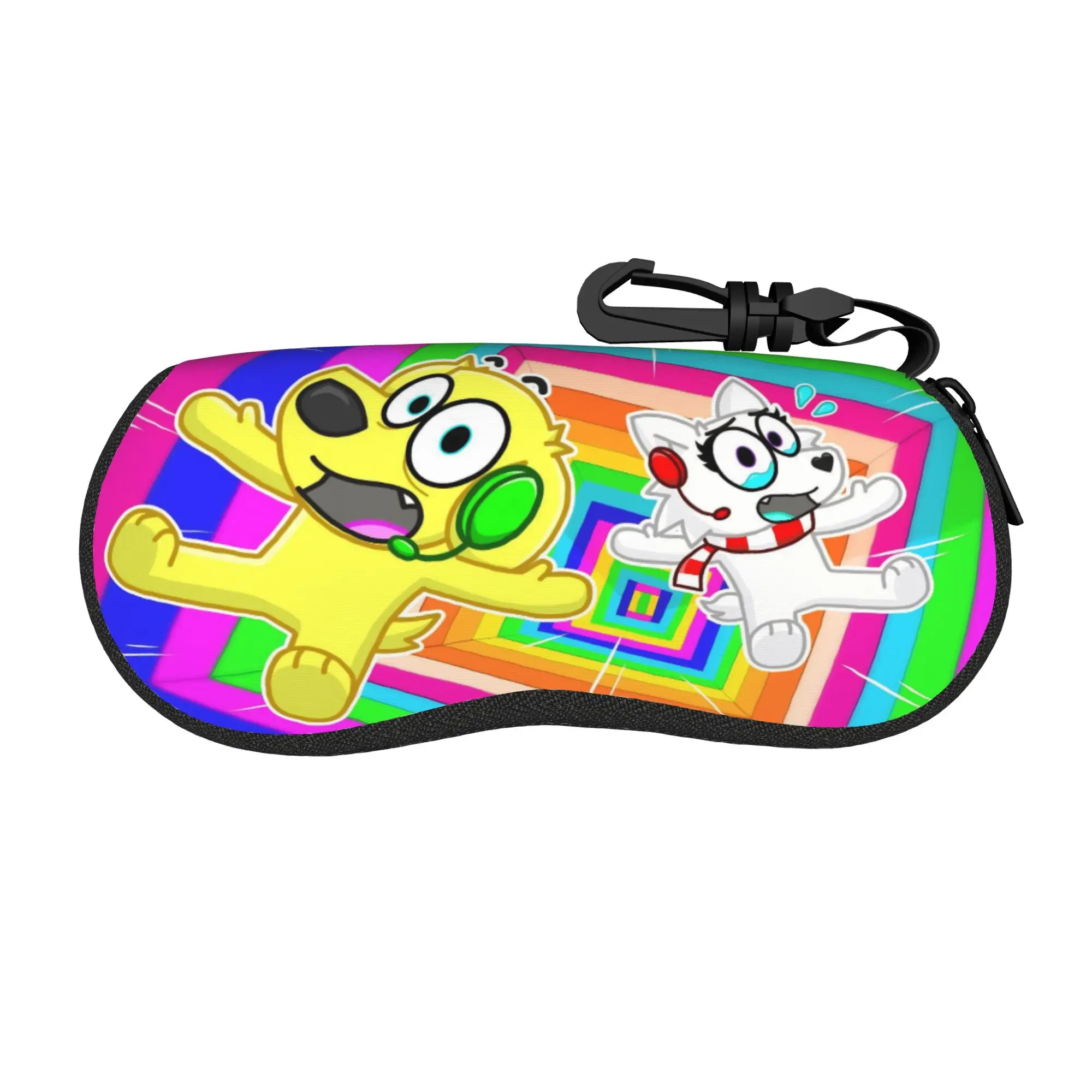 Tylers and Snowis Merch Glasses Case for Girl Boy Convenient Zipper  Sunglasses Storage Box Anti-Pressure Eyewear Container