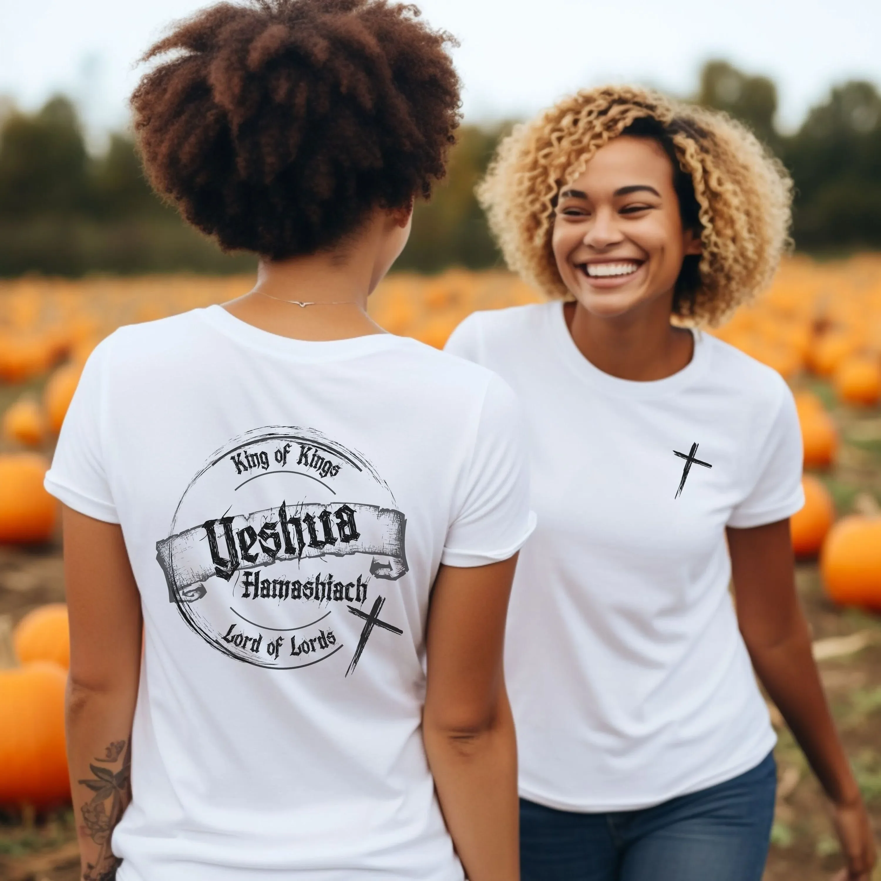 Camiseta Yeshua Hamashiach, Rey de los Reyes, Regalo Cristiano Religioso de Jesús, Regalo Espiritual para la Iglesia