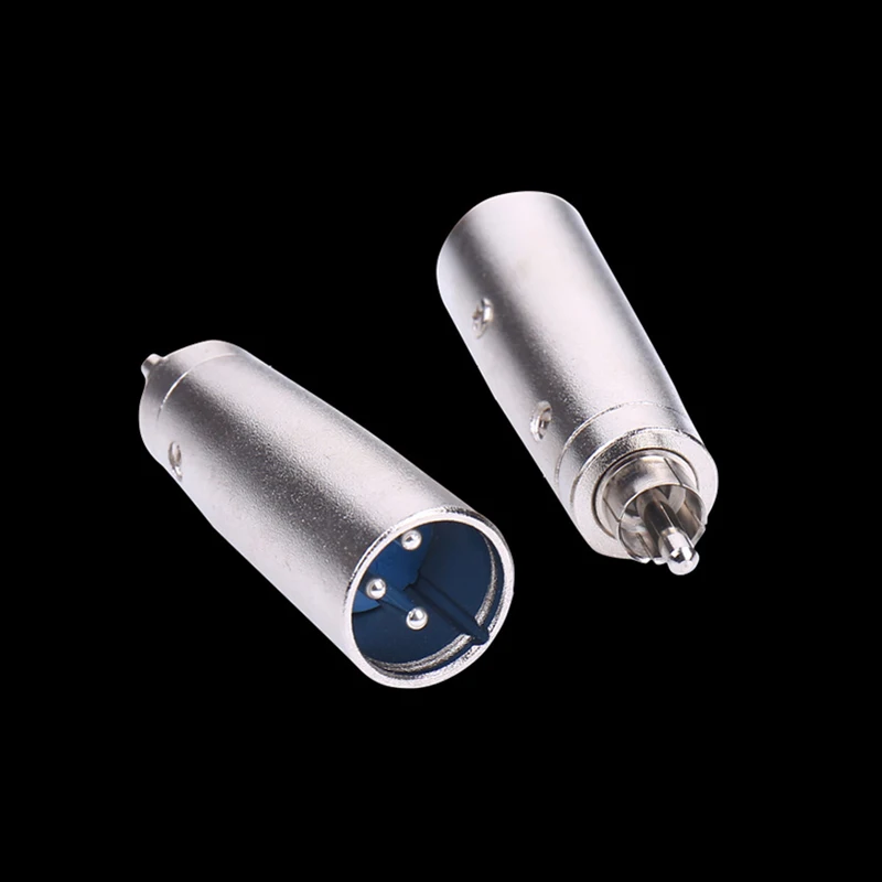 3 контакта XLR штекер к штекеру RCA стандартный кабель микшер аудио адаптер