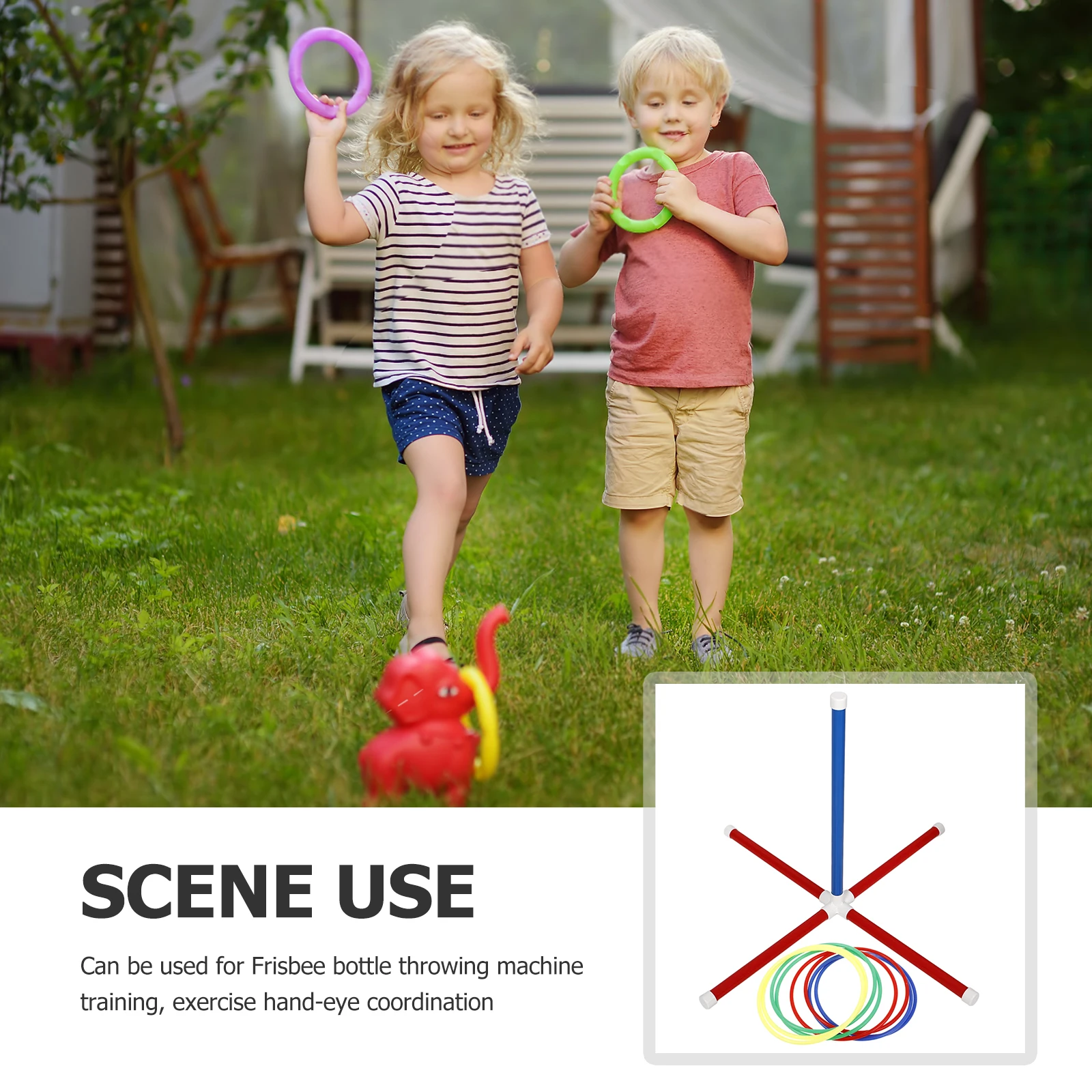 

Креативный набор колец для броска, интерактивная семейная командная работа для занятий спортом на открытом воздухе, тренировка, координация рук и глаз, легкий вес, развлечение
