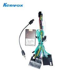 android Car radio Canbus Box Decoder For Benz B200 W211 Viano Vito W209 S320 16 pin Wiring Harness Plug Power Cable