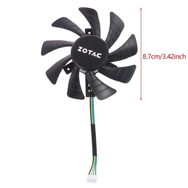 Wymiana wentylatora chłodzącego T129215SH do karty graficznej ZOTAC GTX 1060 960 950 GTX1060 3GB ITX Mini
