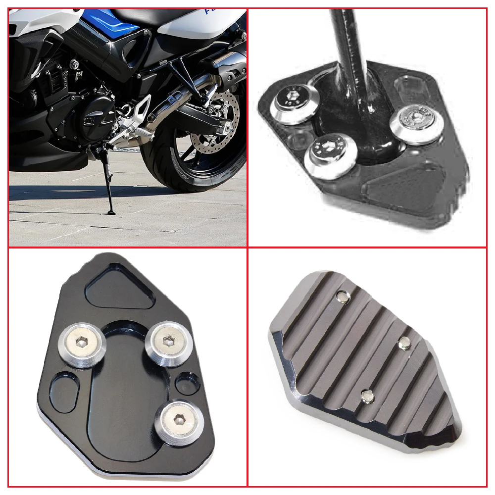 

Fits for BMW F800R F800GT F800 R GT ABS 2009-2016 2017 2018 Motorcycle Side Stand Enlarge Extender Plate Base Extension Widener