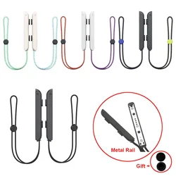2pcs Wrist Strap for Switch JoyCon-Lanyard Replacement Parts Accessories for Joy Con Controller W/ Upgrade Metal Rail Free Ship