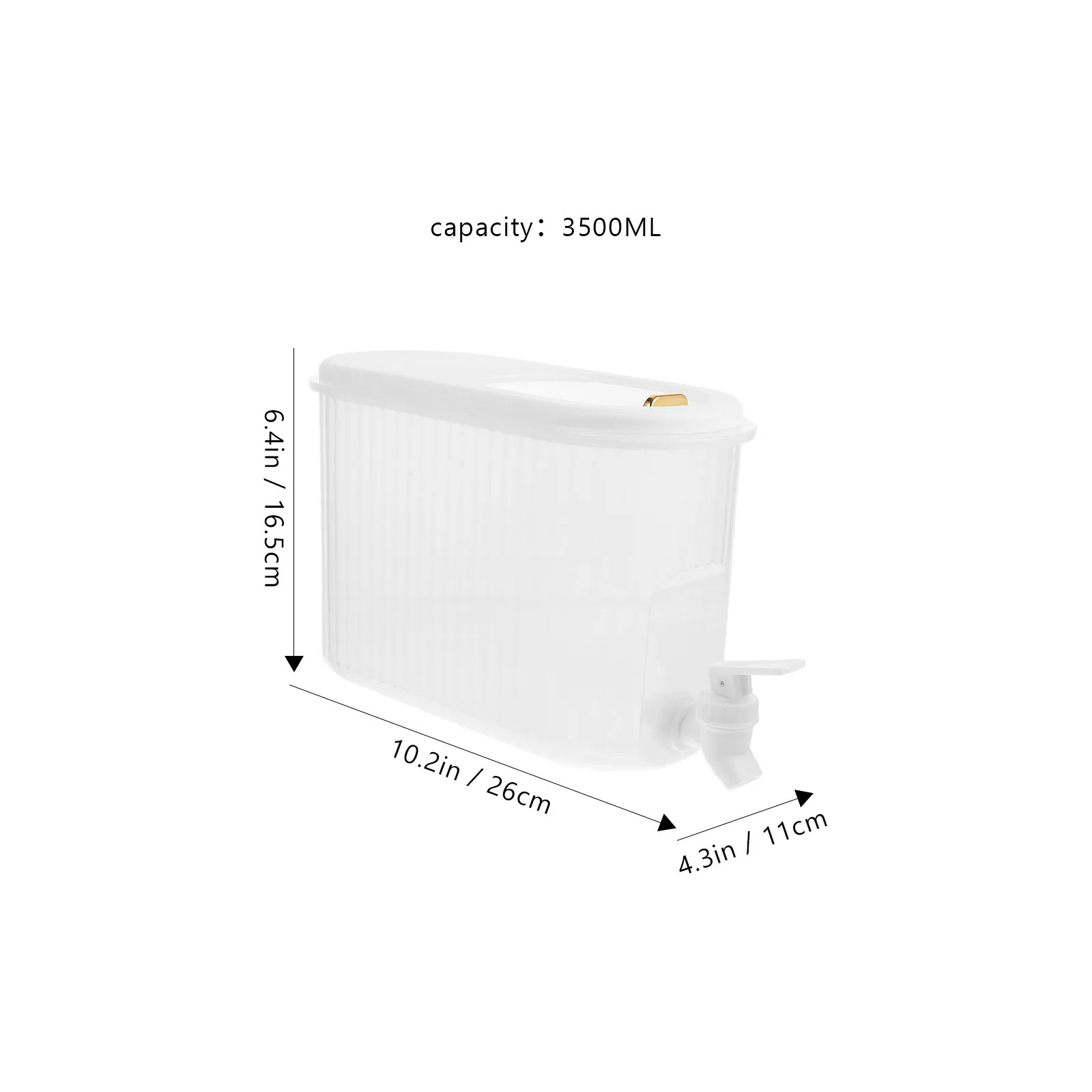 Kaltwasserspender mit Wasserhahn, tragbarer Getränkebehälter für Party, Zuhause, Restaurant, Outdoor, große Kapazität, Getränke