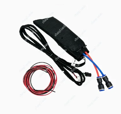 For Car Seats Universal Pneumatic Lumbar Support Six Massage Assembly Comfortable Travel Lumbar Support One-button Massage