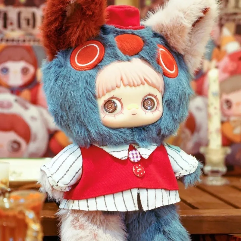 Maymei V4 Forgotten Funfair Series 400% Large Size Vinyl Plush Blind Box Toy Doll Interchangeable Eyes Surprise Mystery Box Gift