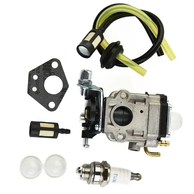 AFOURT-Carburettor Kit For Florabest FBS 43 A1,FBK 4 B2 4In1 Parkside PBK 4 A1,PBS 2 A1 Home Gardening Tool Accessories