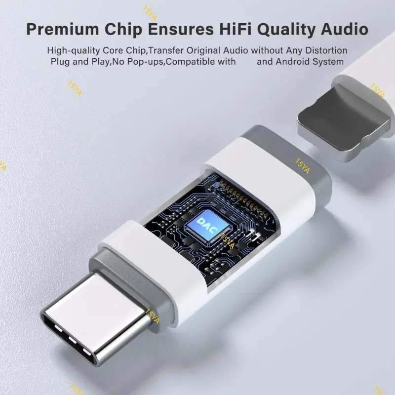 Connecteur 15YA CONNECTURE À TYPE C Adaptateur son