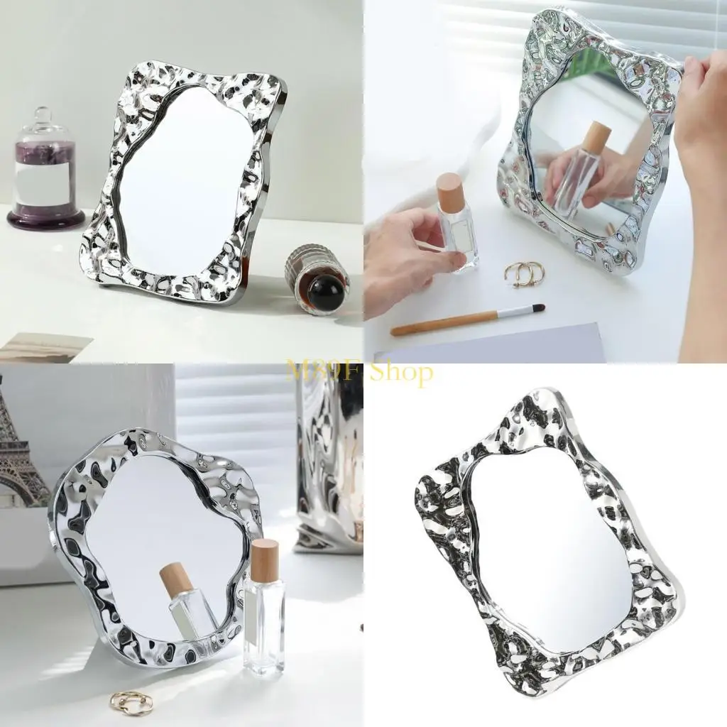 M89F Gương mỹ phẩm Cloud Vanity gương máy tính trang điểm máy tính để bàn, gương trang điểm du lịch