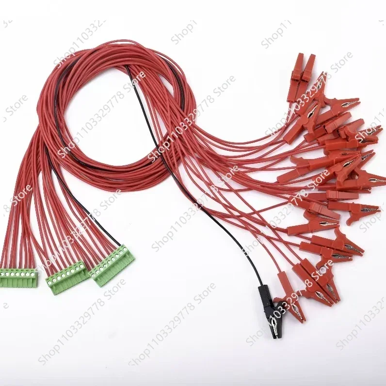 Intelligent equalizer crocodile clip cable spacing 5.08MM high temperature resistance 1 meter length standard