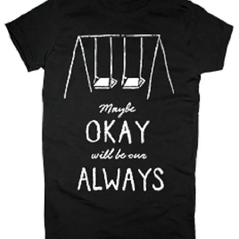 Official The Fault In Our Stars - Maybe Okay Will Be Our Always Juniors T-Shirt