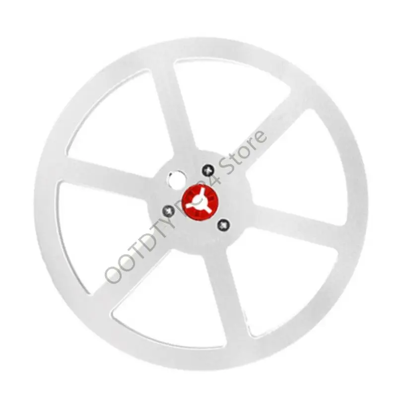 H7BA Effortless Setups Reel Machine Adapter 7Inch Open Reel Accessory Reinforced Metal 6 Hole Structure
