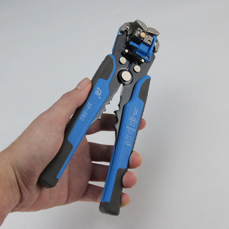 Multi-functional Cable Crimper Tools Automatic Cutter Peeler Forceps Terminal Wire Stripper Crimping Pliers