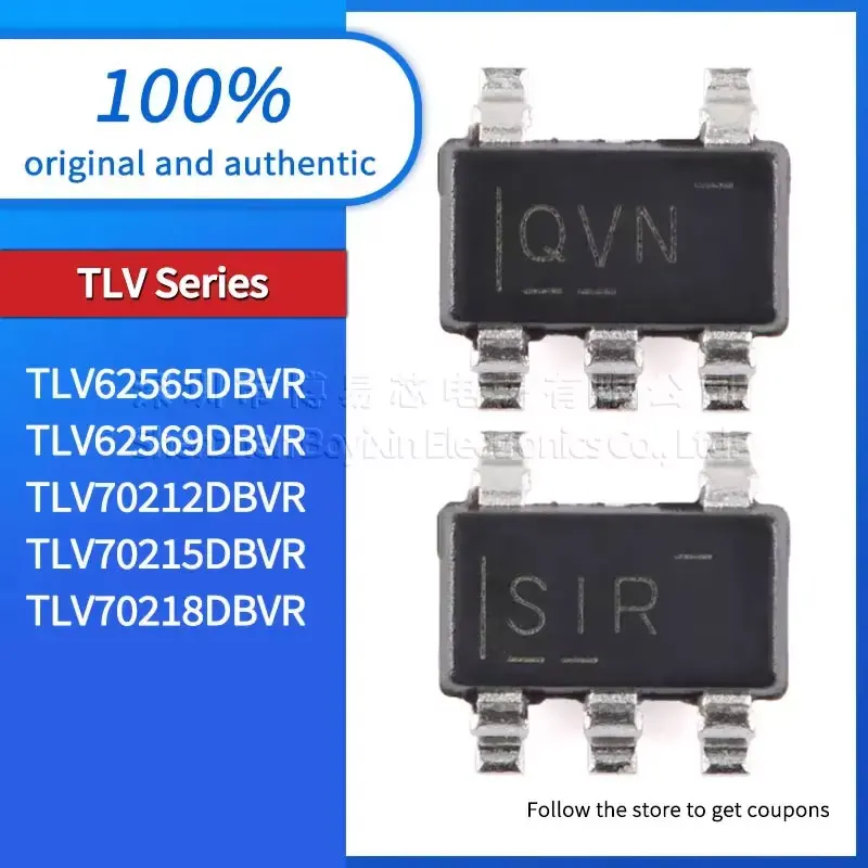

5pcs/batch TLV62565DBVR TLV62569DBVR TLV70212DBVR TLV70215DBVR Standard quality TLV70218DBVR SIK 16AF QVN SIR QUW