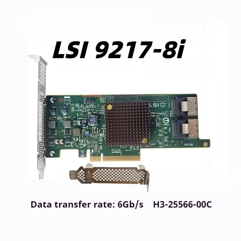

LSI 9217 8i 9207 8i SAS2308 SATA HBA Host Bus Adapter for Storage Expansion