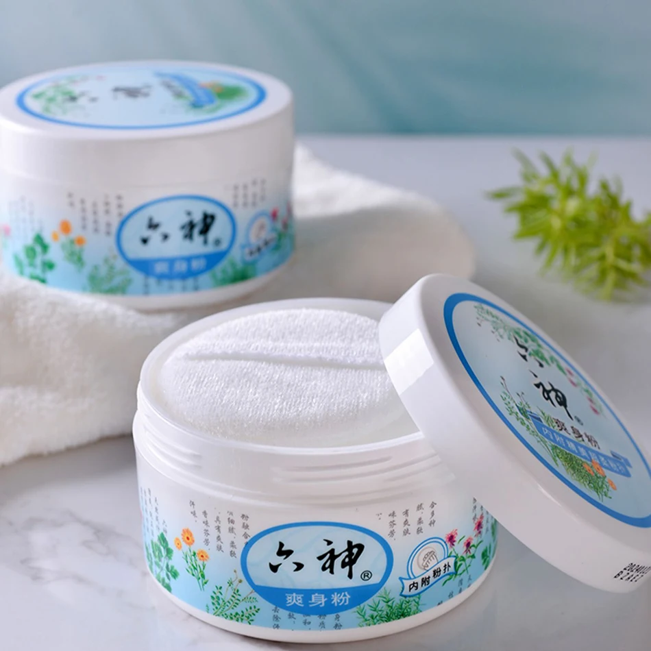 Liushen Phấn 150G Hộp Mực Bột Để Làm Giảm Ngứa, Mồ Hôi Và Ẩm Ướt, ddult Bột Mềm Puff