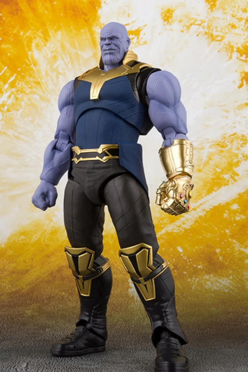 

Marvel New Avengers Marvel 4 Endgame Shf Thanos Pvc Action Figure Collectible Model Toy 18cm Figure Katana Thanos Boy'S Toy Gift