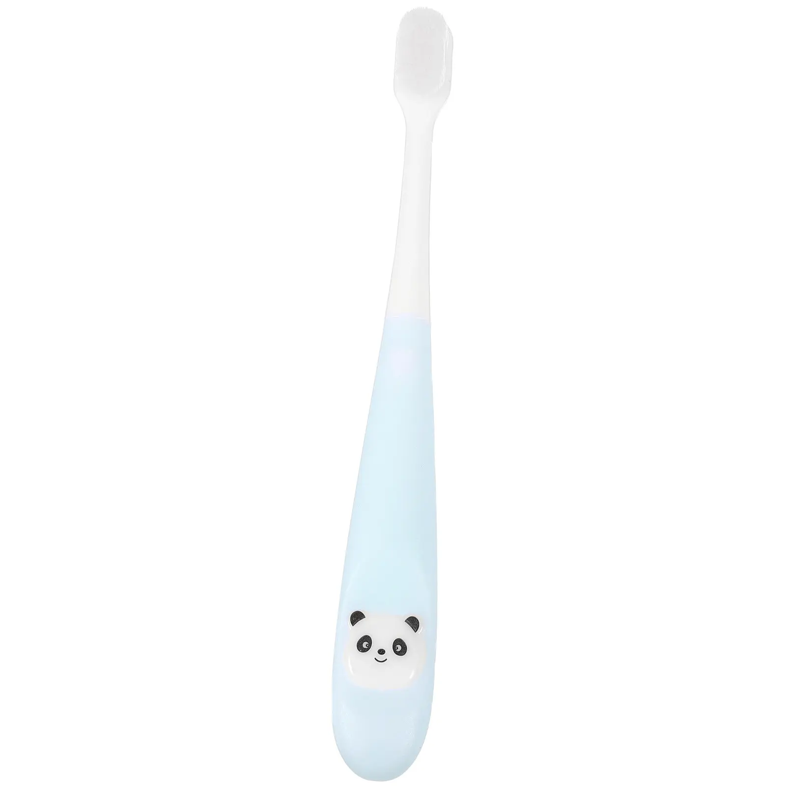 

1Pcs Cute Panda Design Toothbrush Kids Supple Bristle Manual Brush Safe for Children Mouth Care with Storage Container
