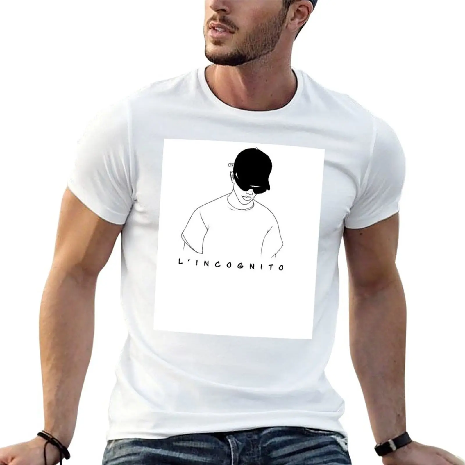 L’INCOGNITO - Autophobia T-Shirt t shirts for man cotton funny t shirt man plain man graphic t shirt T-shirt