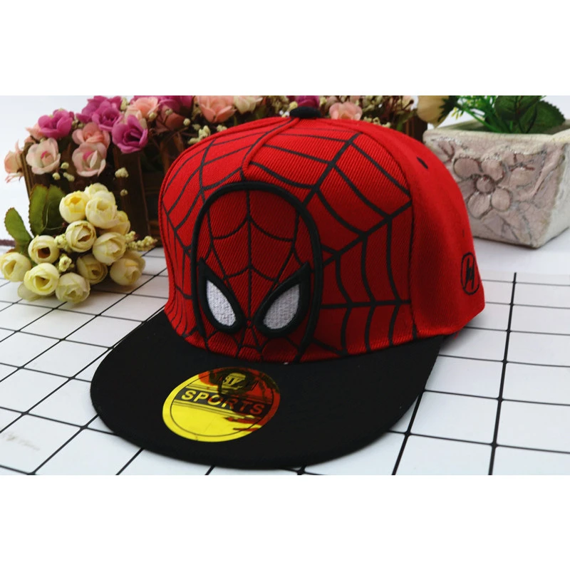 Disney Anime Spiderman Baseball Cap for Boys Girls Spring Autumn Baby Hats Children Adjustable Cartoon Sun Caps Kids Outdoor Hat