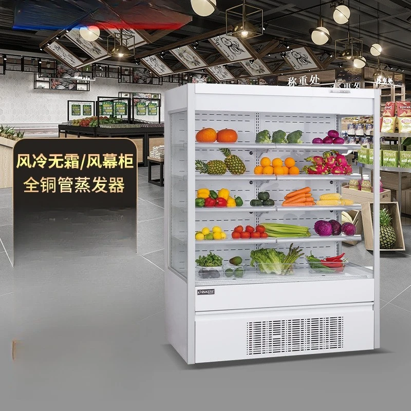 Display cabinet Beverages Vegetables and fruits Fresh-keeping cabinet Air-cooled vertical refrigerator