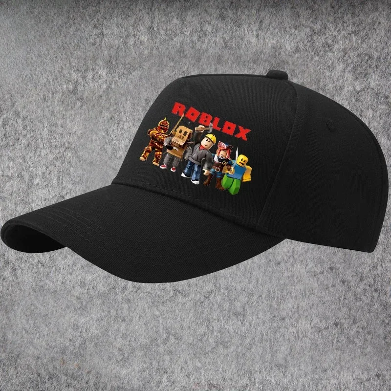 

Креативная периферийная бейсбольная кепка Roblox с героями мультфильмов, спортивная шляпа для мальчиков и девочек, солнцезащитная шляпа в виде утконоса для студентов, предметы первой необходимости