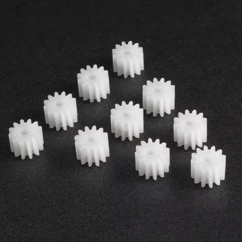 8/9/10/11/12/13/14/16/18/20 Teeth Plastic Shaft Gear Toy Accessories For Diy Car Robot Motor Hole Diameter:2mm