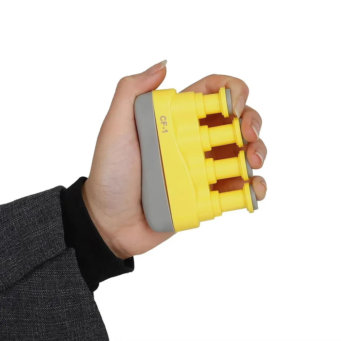 IRIN Guitar Hand Grip Finger Exerciser Strengthener Power Trainers Medium Tension Adjustable Trainers Piano Finger Exerciser