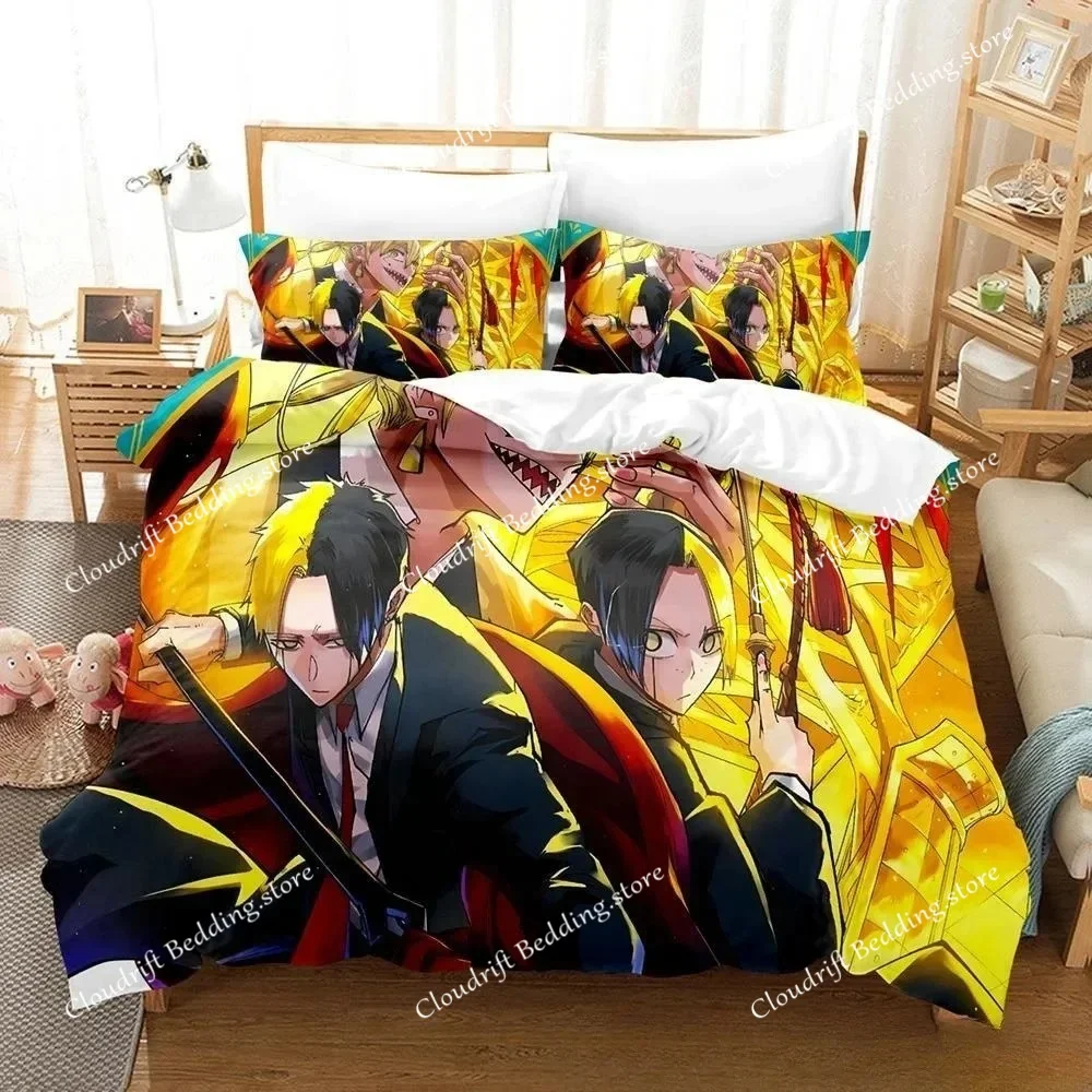 New 3D Anime Mashle Magic and Muscles Bedding Set Single Twin Full Queen King Size Bed Set Adult Kid Bedroom Duvet cover Sets
