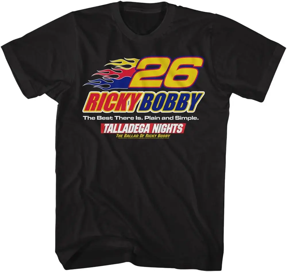 Talladega Nights Movie Ricky Bobby The Best There Is Mens Short Sleeve T Shirt Funny Shirts Graphic Tees 100% Cotton Trendy Y2K Short-Sleeve Tee – Soft, Quick-Drying,  Wrinkle Resistant Light Cotton Graphic Tshirt Soft Stretchy Casual Summer Short Sleeve