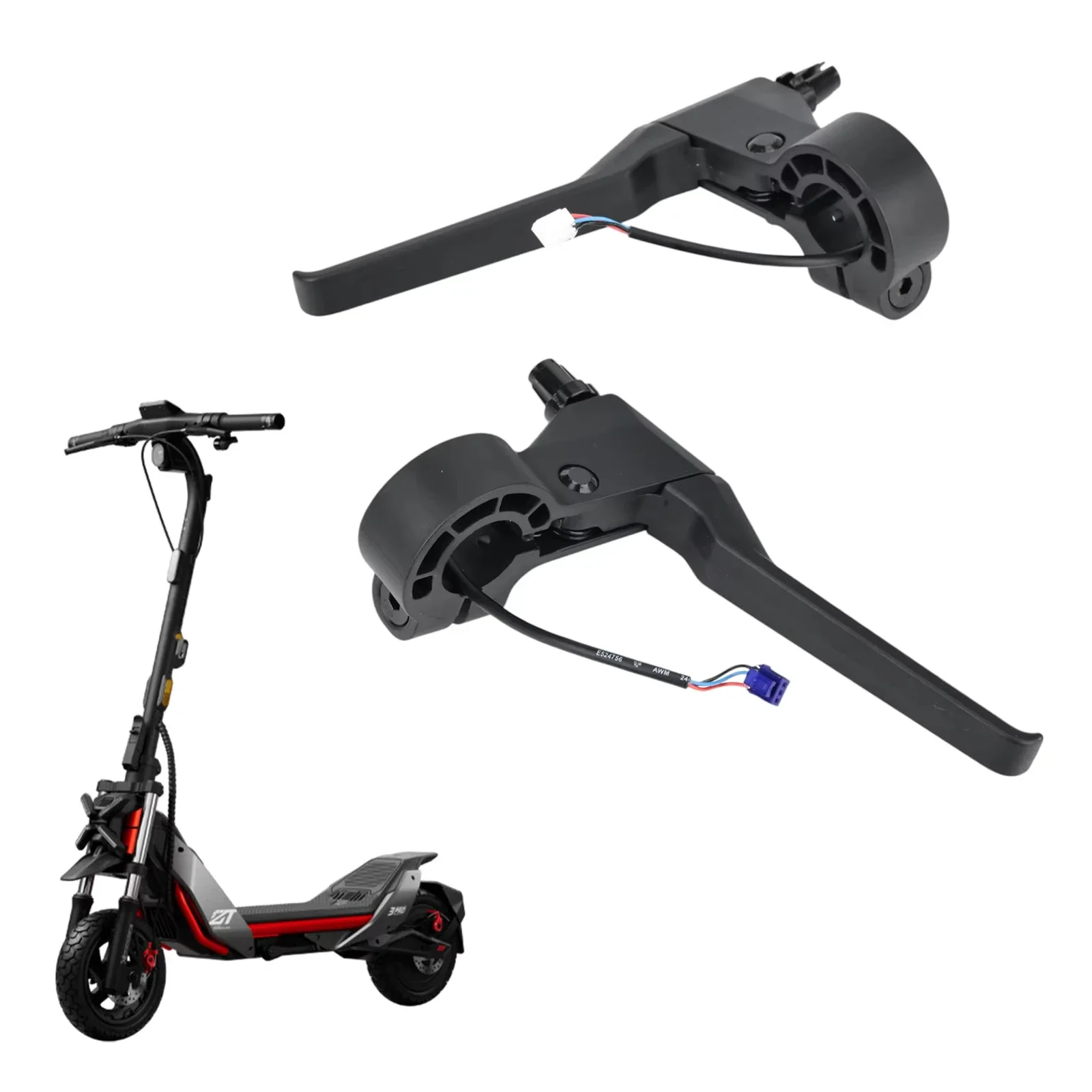 Original Brake Handle For Segway ZT3 Pro Electric Scooter Left Right Brake Lever Replacement Parts