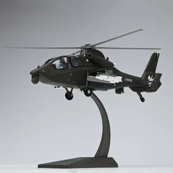 1: 48 Scale Armed Aircraft With Propellers That Can Take Off In Situ Straight 19 Helicopter Alloy Die-casting Model Toys Gifts