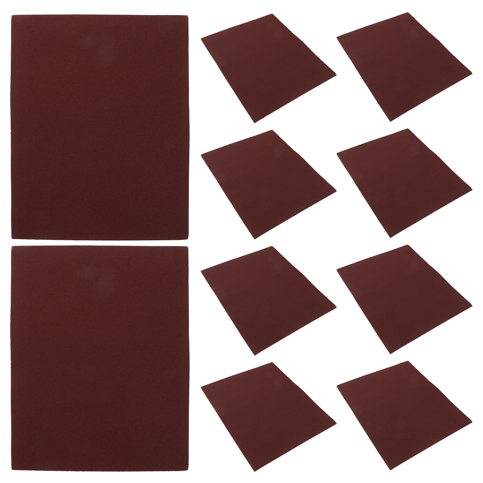 

20pcs Pet Bird Sandpaper Grinding Brown Liner Replacement Sandpaper Sheets Claw Trimming Wear Resistant Quiet Durable For Parrot