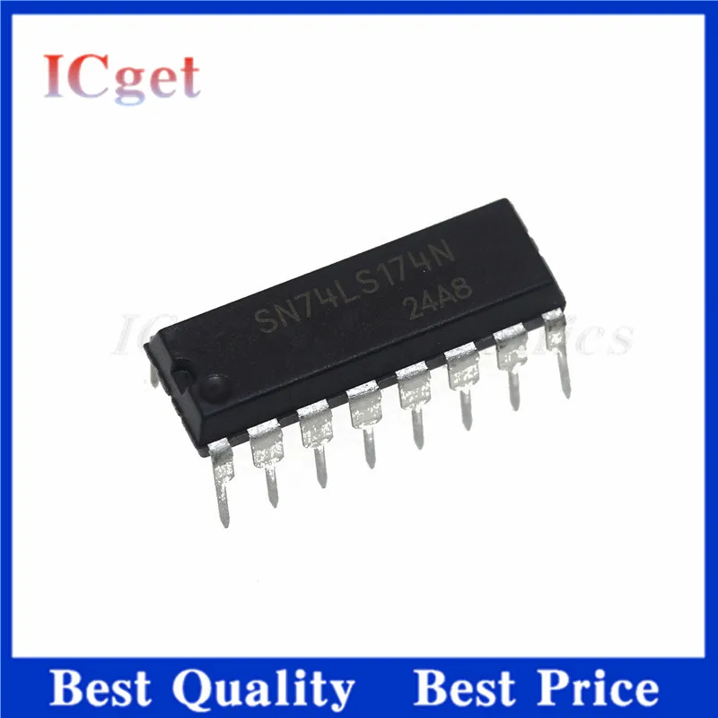 10Pcs HD74LS174P SN…