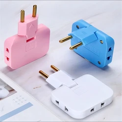 Wireless Socket Mini Slim Adapter Sockets, 180 Degrees Rotatable, EU Plug Converter, Multi-Plug, USA Extension, 3 In 1