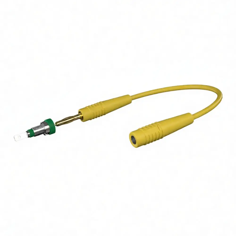 Professional Silicone Test Lead 4mm Banana Plug Connector Male To Female Wire For Electrical Circuit Testing Equipment