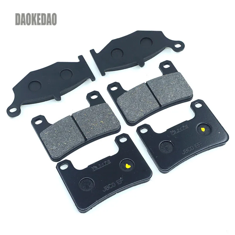 For Suzuki GSX1300R HAYABUSA 2008-2012 GSX1300RZ Hayabusa Ltd 2008-2012 GSX 1300 R Front Rear Brake Pads Set