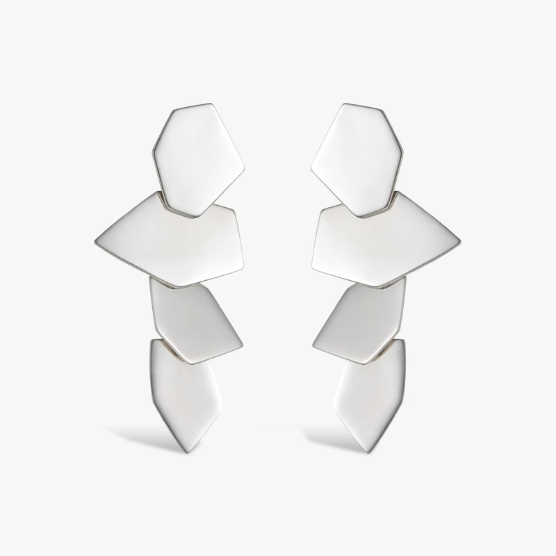 European and American exaggeration earrings 925 sterling silver Women's earrings Designer Luxury Jewelry Gifts for Girlfriends