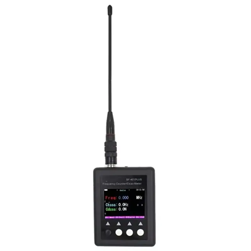 A37T-SF401-PLUS Portable Frequency Counter With CTCCSS/DCS Decoder 100Mhz-3000Mhz Counting Continuous Wave EU Plug