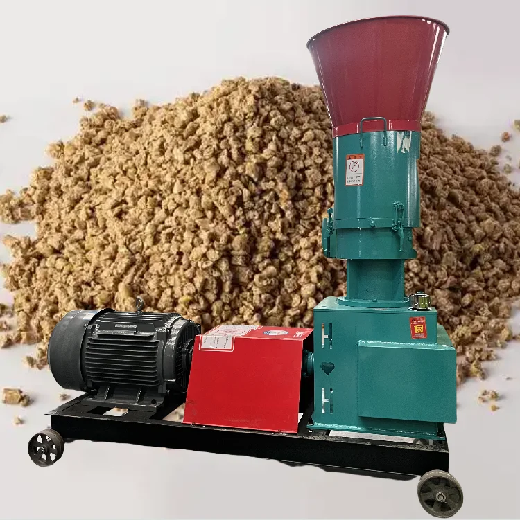 Mini Animal Feed Pellet Machine 1000-5000kg/h Feed Pellet Machine Hot Sale Pelletizer Feed Processing Making