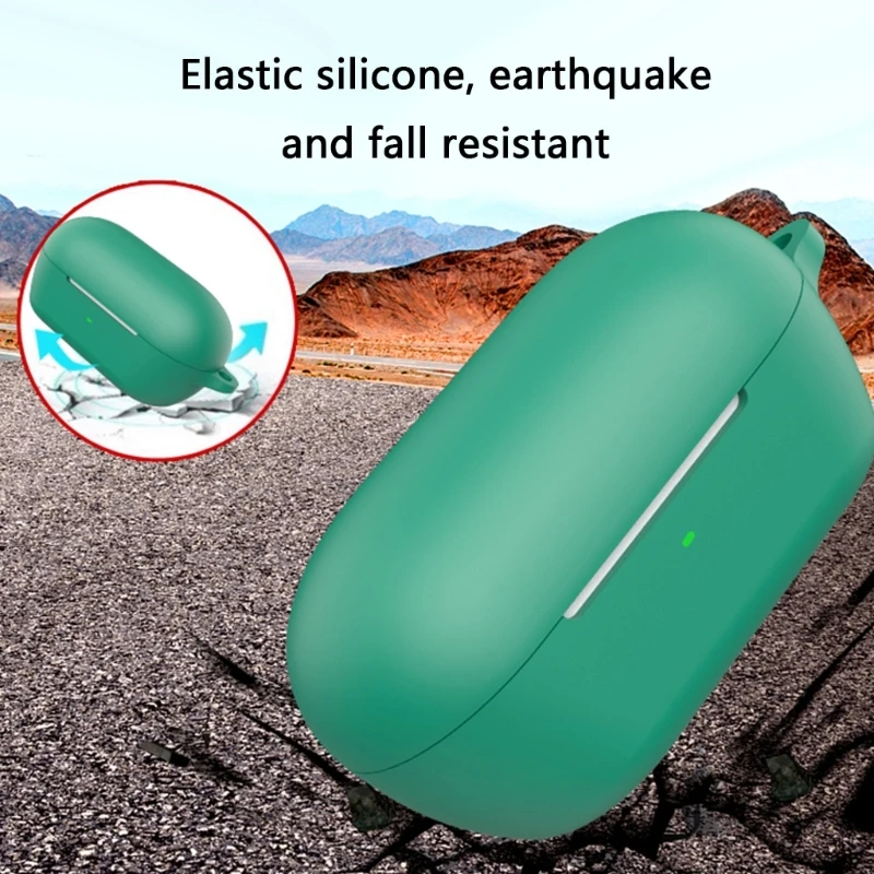 D0UA Earbud Skin Silicon House Vỏ mềm Bảo vệ chống bụi chống chống che phủ bảo vệ Tay áo chống hư hỏng cho WF-C710N