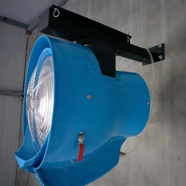 

Cooling Fan Humidifying Misting Fan Industrial Water Spray Farms Factory Workshop Mist Fan